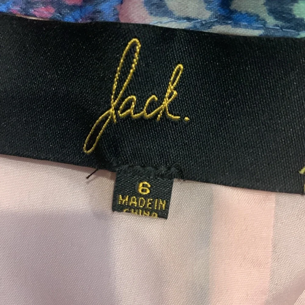 Jack By BB Dakota NWT SZ 6 Animal Core Print.Mardi Gras/ Party - Picture 11 of 12
